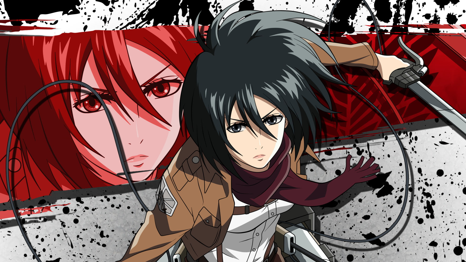 image of the character with name Mikasa Ackerman
