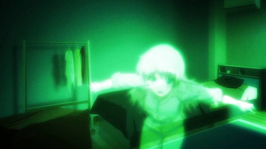 Sequence of images from the anime nao